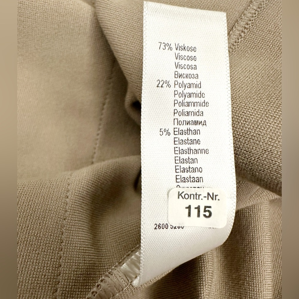 NWT Hanro Pure Comfort Long Cardigan in Tan  Size L - Picture 11 of 16
